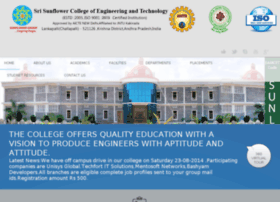 Sunflowercet.org thumbnail