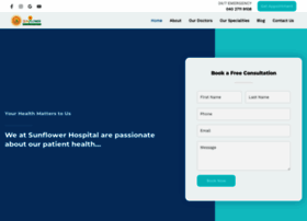 Sunflowerhospitals.com thumbnail