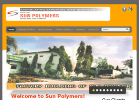 Sunpolymers.net thumbnail