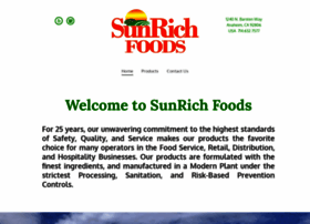 Sunrichfoods.com thumbnail
