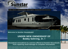 Sunstarhouseboats.com thumbnail