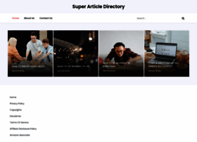 Superarticledirectory.com thumbnail Superarticledirectory.com thumbnail