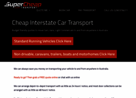 Supercheapcartransport.com.au thumbnail