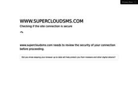 Supercloudsms.com thumbnail
