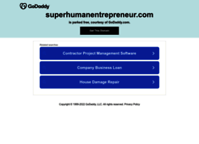 Superhumanentrepreneur.com thumbnail