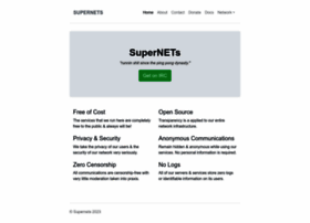 Supernets.org thumbnail
