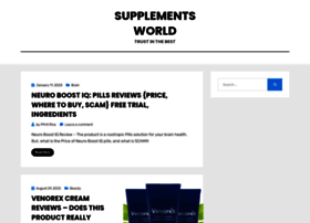 Supplementsworld.org thumbnail