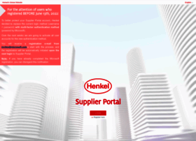 Supplier-portal.henkel.com thumbnail