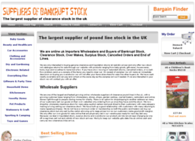 Suppliersofbankruptstock.co.uk thumbnail
