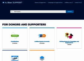 Support.actblue.com thumbnail