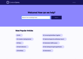 Support.contentgems.com thumbnail