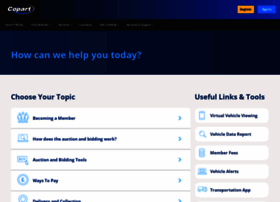 Support.copart.co.uk thumbnail
