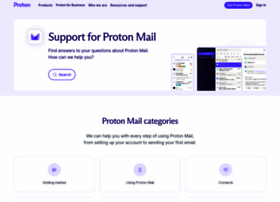 Support.protonmail.ch thumbnail
