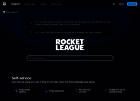 Support.rocketleague.com thumbnail
