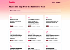 Support.teamtailor.com thumbnail