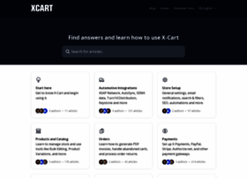 Support.x-cart.com thumbnail
