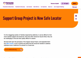 Supportgroupproject.org thumbnail