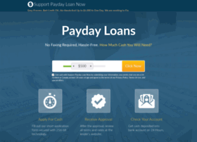 Supportpaydayloannow.com thumbnail