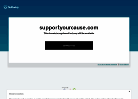 Supportyourcause.com thumbnail