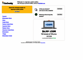 supreme outlet online