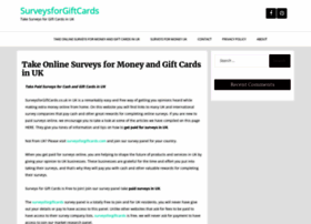 Surveysforgiftcards.co.uk thumbnail