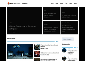 Surviveallguide.com thumbnail