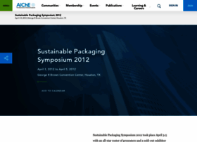 Sustainablepackagingsymposium.com thumbnail