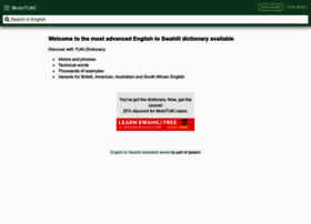 Swahili-dictionary.com thumbnail