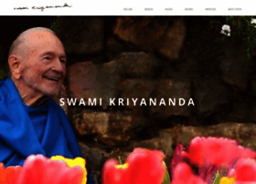 Swamikriyananda.org thumbnail