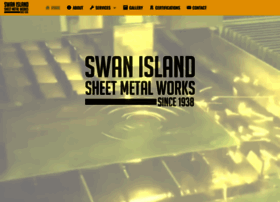 Swanislandsheetmetal.com thumbnail