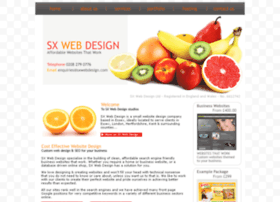 Sxwebdesign.com thumbnail