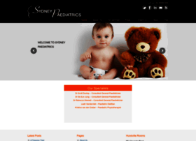 Sydneypaediatrics.com.au thumbnail