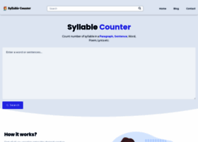 Syllablecounter.co thumbnail