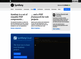 Symfony.com thumbnail