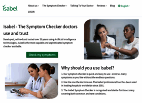 Symptomchecker.isabelhealthcare.com thumbnail