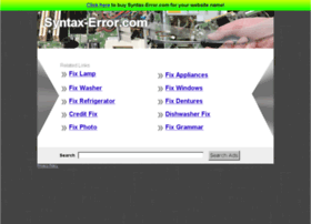 Syntax-error.com thumbnail