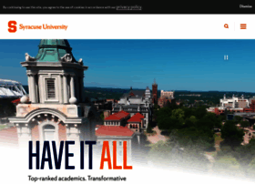 Syracuse.edu thumbnail