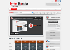 Syriamonster.com thumbnail