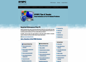 Syspc.org thumbnail