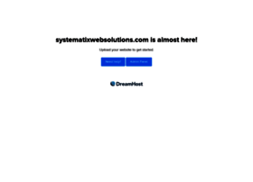 Systematixwebsolutions.com thumbnail