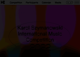 Szymanowski-competition.com thumbnail