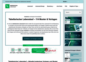 Tabellarischer-lebenslauf.net thumbnail Tabellarischer-lebenslauf.net thumbnail