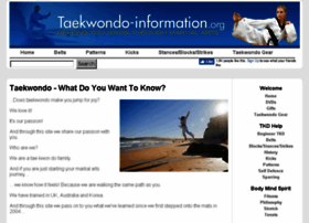 Taekwondo-information.org thumbnail
