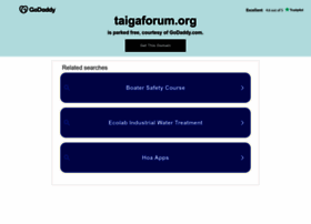 Taigaforum.org thumbnail