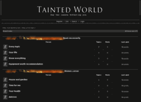 Taintedworld.net thumbnail