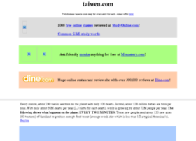 Taiwen.com thumbnail
