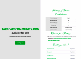 Takecarecommunity.org thumbnail