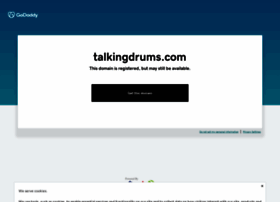 Talkingdrums.com thumbnail