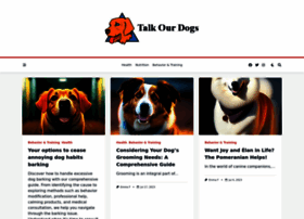 Talkourdogs.com thumbnail