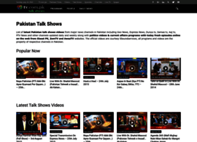 Talkshows.tv.com.pk thumbnail
